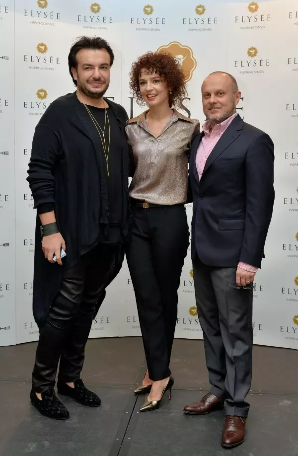 Razvan Ciobanu, Cristina Balan (Elysee Concept) si Sergio Momo