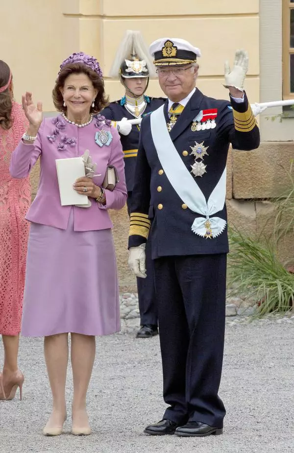 Regele Carl XVI Gustaf si Regina Silvia