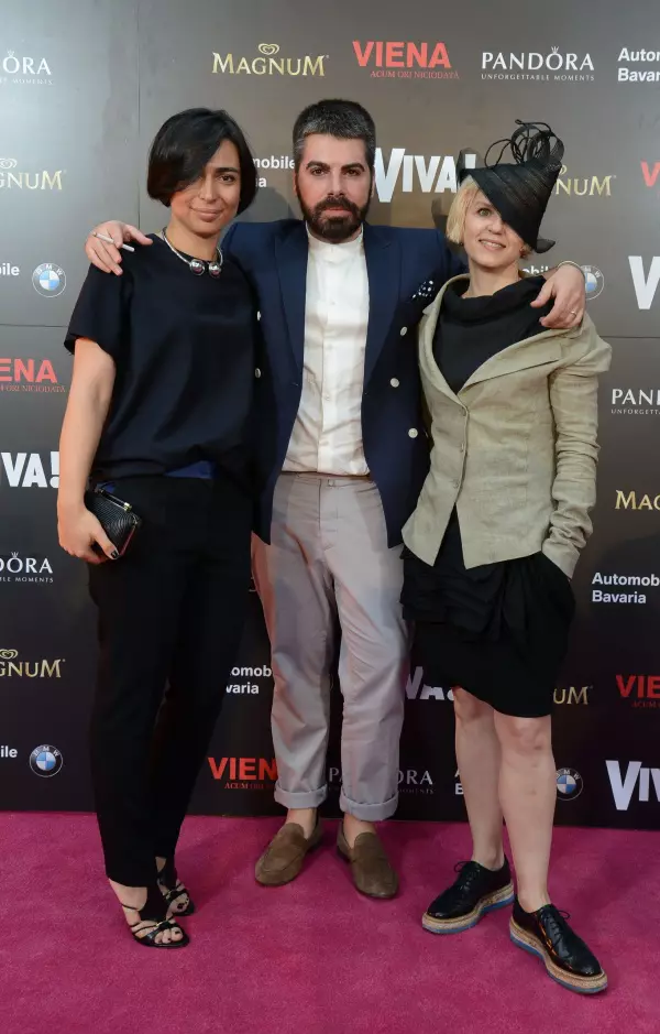 Domnica Margescu, Maurice Munteanu (Elle) si Alina Gavrila Bortun