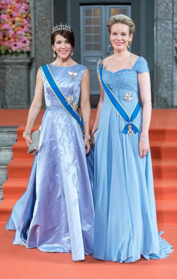 Printesa Mary a Danemarcei si Printesa Mathilde a Belgiei