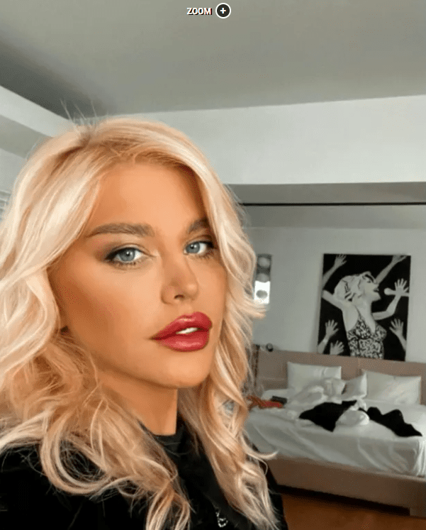 Loredana Groza imagini din dormitor