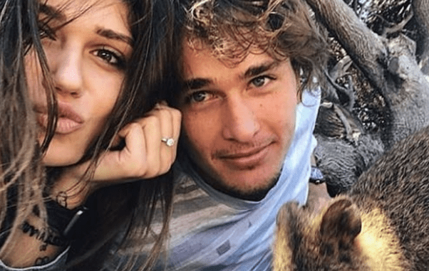 Sascha-Zverev-Olya-Sharypova-and-a-quokka