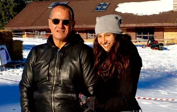 Fiica Oanei Cuzino cu tatal ei