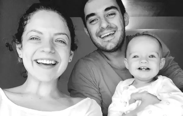 Conrad Mericoffer și Victoria Răileanu copil