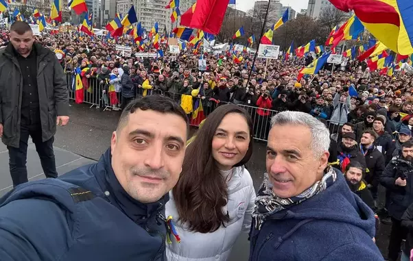 Anamaria Gavrilă calin georgescu si george simion