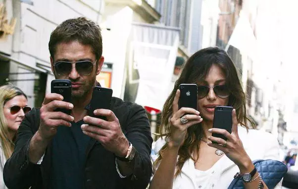 Gerard Butler si Madalina Ghenea la  Roma