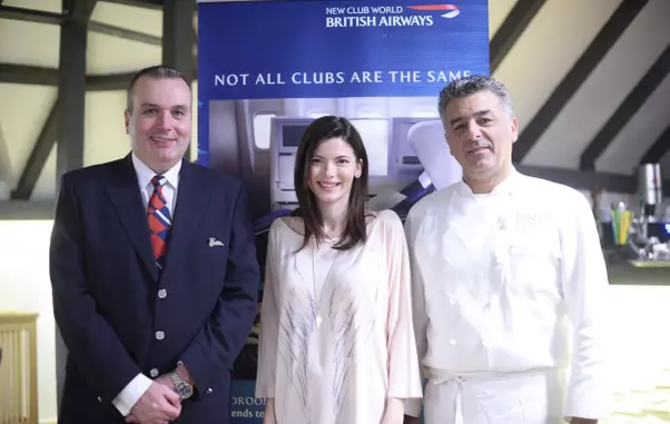 Emil Delibashev (British Airways), Anca Lungu si Chef Joseph Hadad