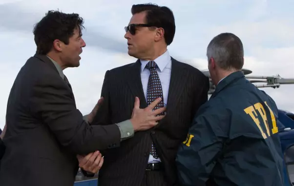 Leonardo DiCaprio in „Lupul de pe Wall Street”