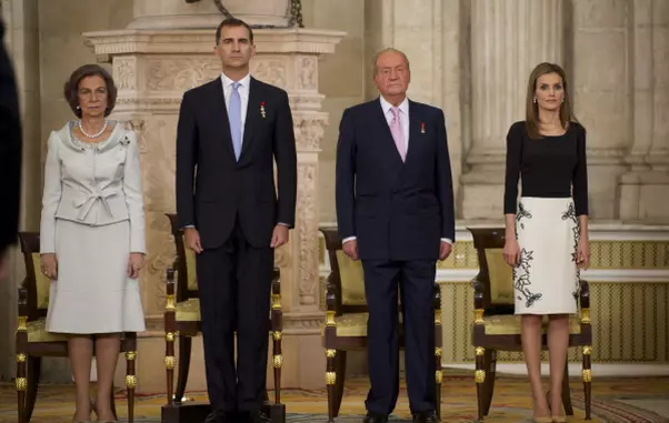 Familia regala a Spaniei