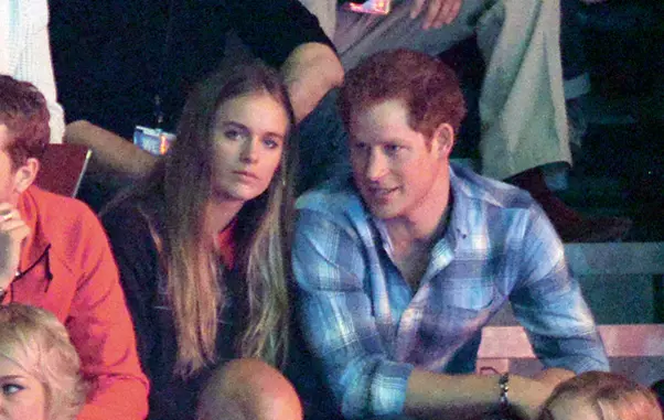 Alaturi de Cressida Bonas, cu care a avut o relatie de doi ani, terminata in primavara.