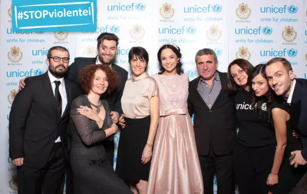 Ambadadori ai Bunavointei si Echipa UNICEF Romania