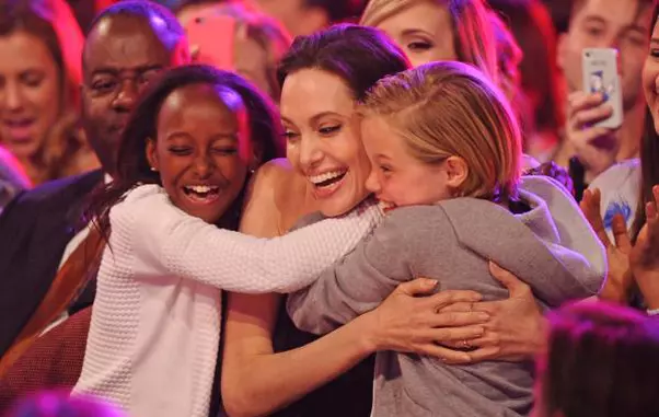 Angelina, Shiloh si Zahara