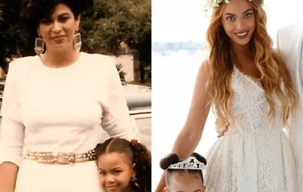 Beyonce, mama si fetita ei