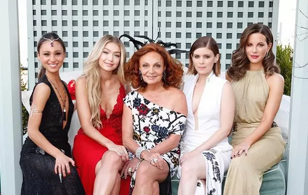 Diane Von Furstenberg, Gigi Hadid, Kate Mara, Kate Beckinsale