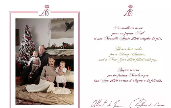 Printul Albert al II-lea de Monaco, Printesa Charlene, alaturi de Jacques si Gabrielle