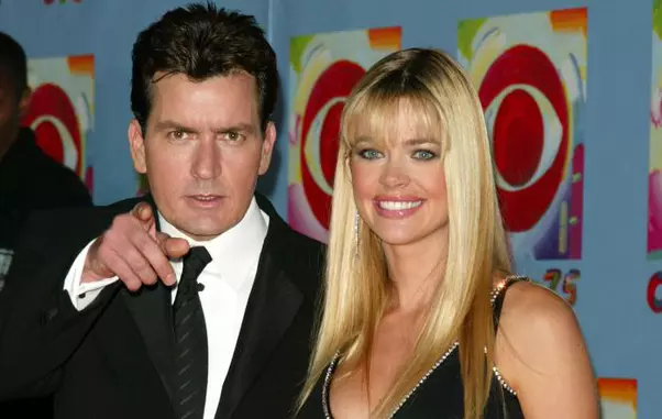 Denise Richards si Charlie Sheen1