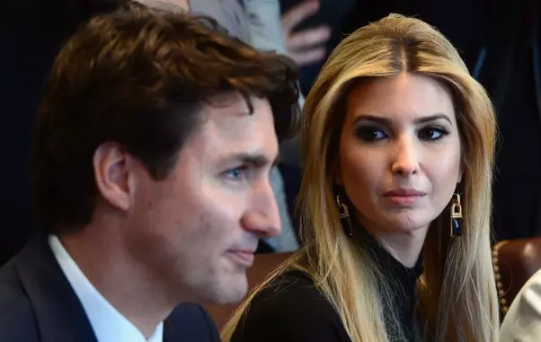 Justin Trudeau și Ivanka Trump