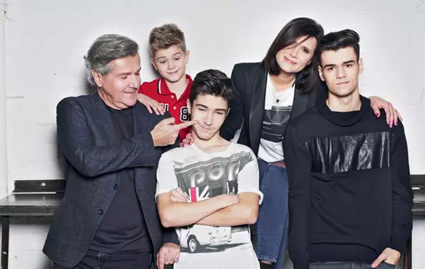 Dan Bittman si familia