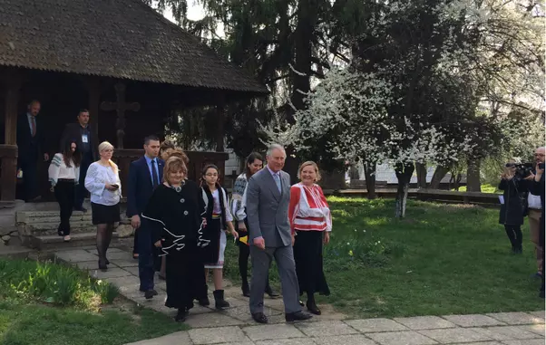 Printul Charles in Romania