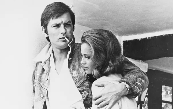 Cu Romy Schneider, iubirea vieții lui