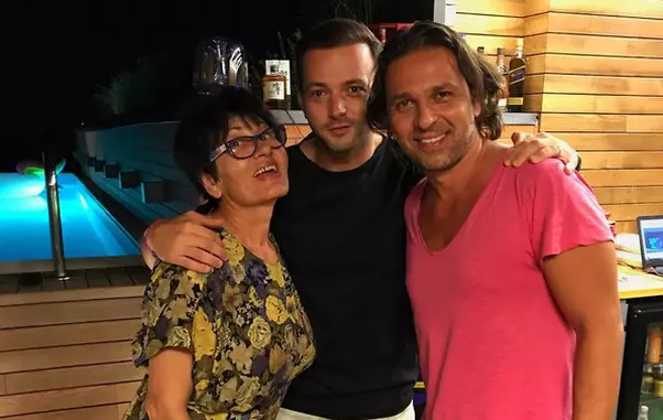 Razvan Munteanu, mama lui, si Mihai Morar
