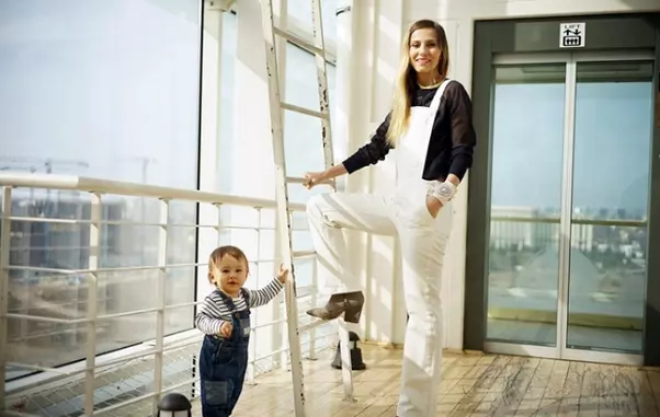 Fiul Danei Rogoz la vârsta de 1 an