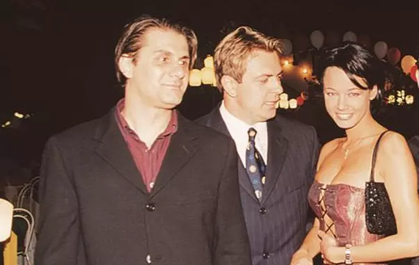 Andreea Raicu la VIVA! Party în 2000