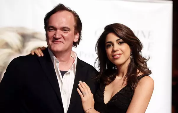 Quentin Tarantino (55) și soția lui Daniella Pick (35)
