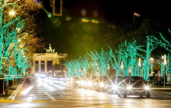 Berlin decorat de Sărbători