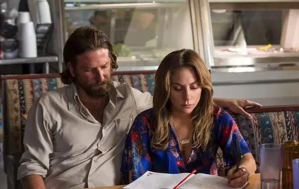Lady Gaga și Bradley Cooper, secvență din filmul "A Star Is Born"
