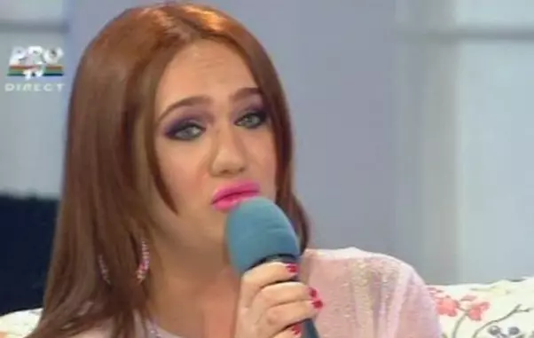 Margherita de la Clejani înainte de operațiile estetice