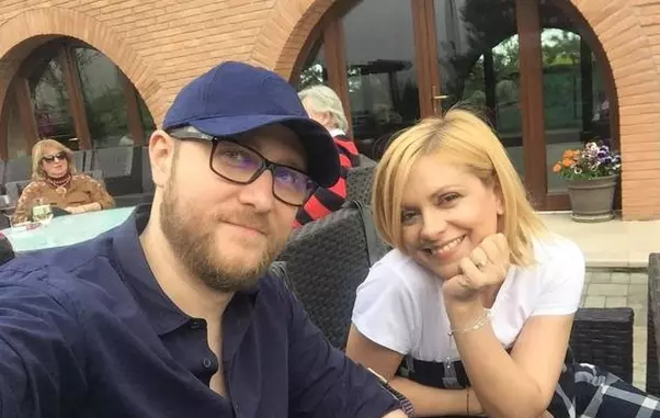 Simona Gherghe și soțul ei, Răzvan Săndulescu