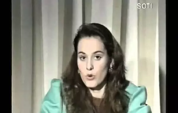 Andreea, pe vremea Soti, la începuturile carierei.