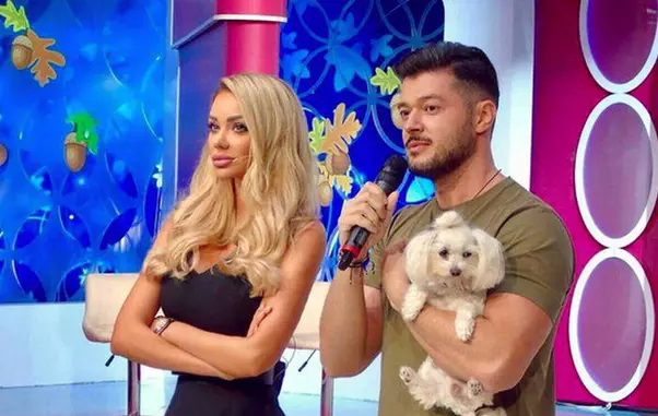 Bianca Drăgușanu și Victor Slav