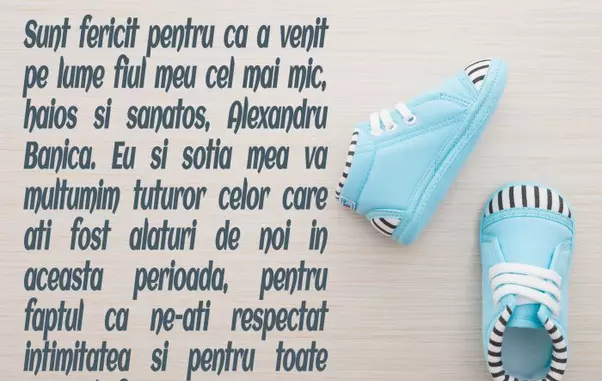 Mesajul lui Stefan Banica dupa ce a devenit tata pentru a treia oara