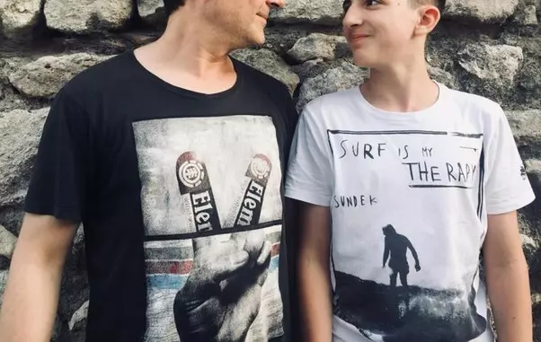 Mihai Calin si fiul lui