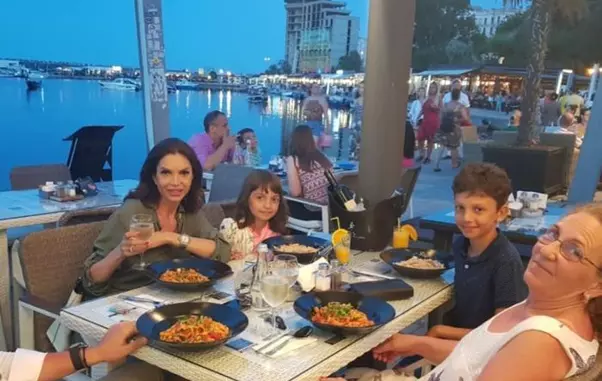 Cristina Spătar și copiii ei