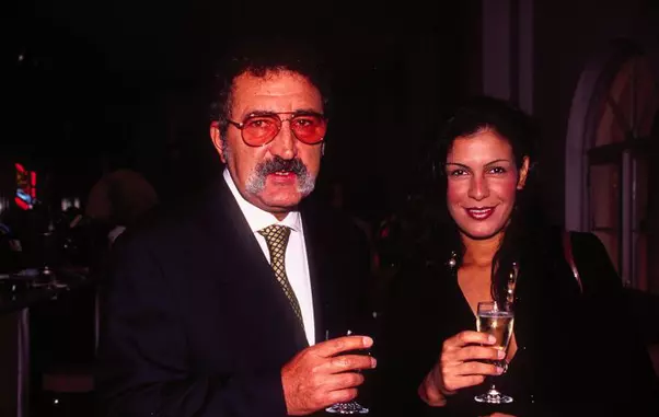 Sophie Ayad și Ion Țiriac.