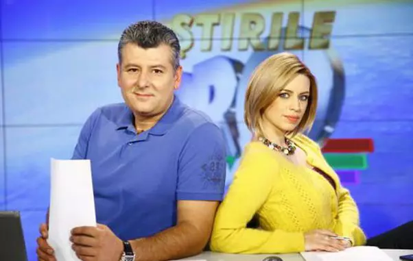 Andreea Liptak a prezentat știri la Pro TV alături de Mihai Dedu