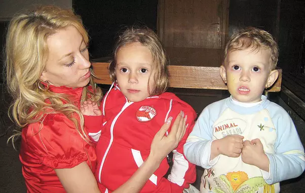 Larisa Drăgulescu are doi copii