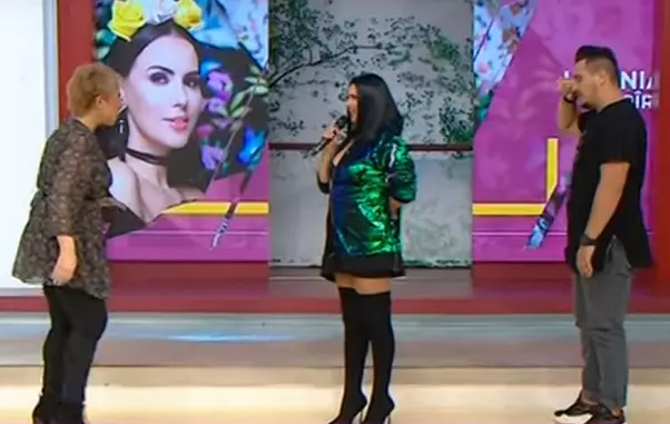 Lavinia Pirva, prima apariție la TV după ce a născut