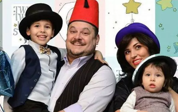 Mihai Bobonete și familia