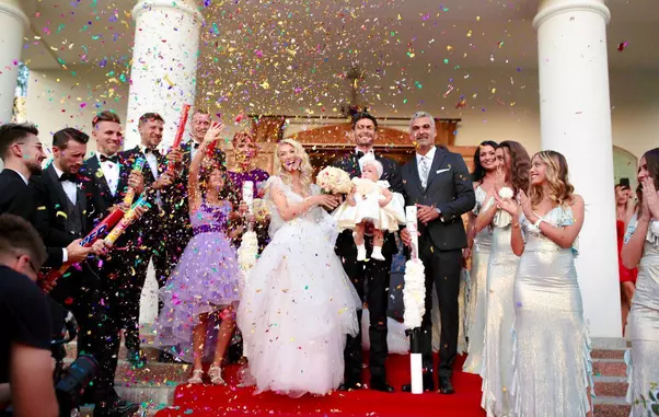 Andreea Balan s-a căsătorit cu George Burcea