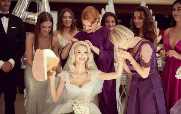 Imagini de la nunta Andreei Bălan