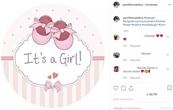 Madalina Pamfile este însărcinată pentru a doua oară
