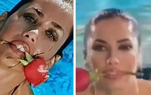 Oana, în 2004, în Numai iubirea (stânga) și în 2019, în Sacrificiul