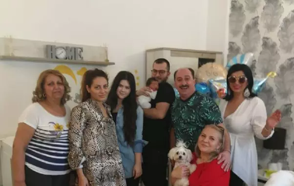 A fost mare bucurie în familia lui Țociu când s-a născut Filip
