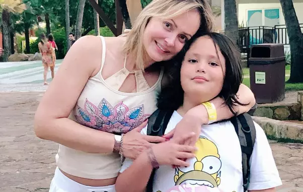 Gabriela Spanic și fiul ei