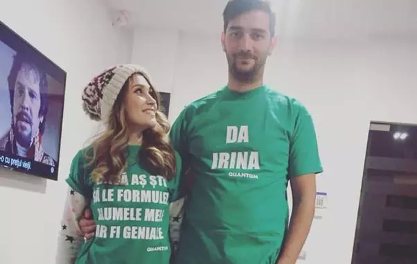 Irina Rimes și fostul ei soț, Andi Bănică