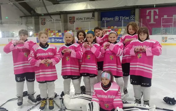 Simona Halep are propria echipă de hochei